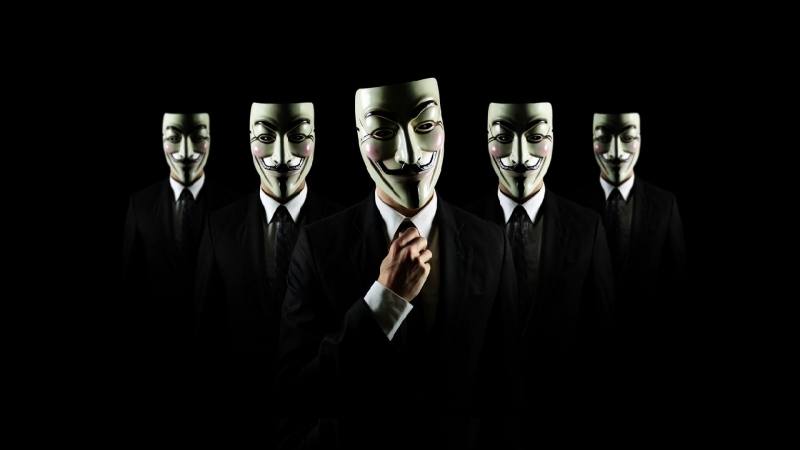 fond écran HD Anonymous Guy Fawkes hackers v for vendetta wallpaper free