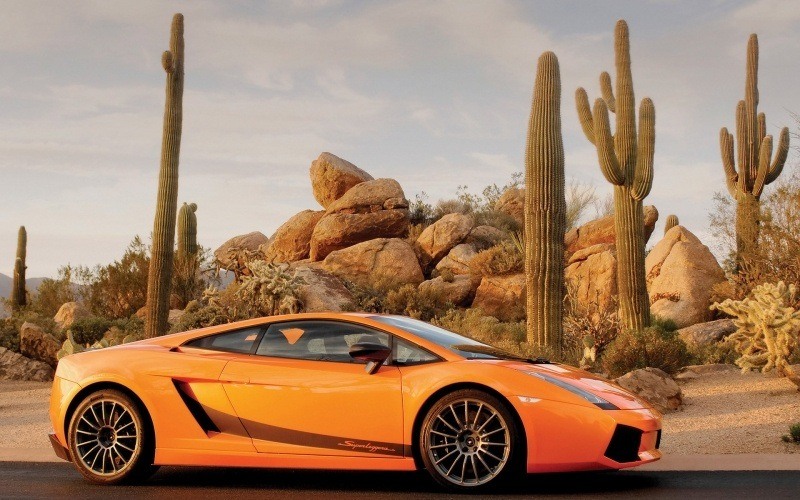 Fond d'écran HD Lamborghini Gallardo Superleggera voiture de sport