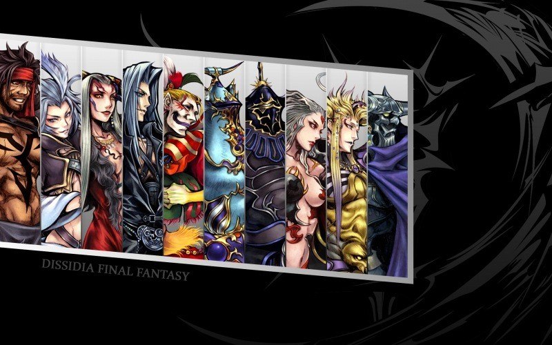 Fond d'écran HD manga anime Final Fantasy Dissidia Chaos wallpaper gratuit PC smartphone tablette