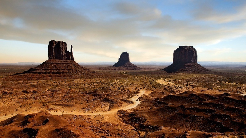 Fond d'écran HD Etats Unis Monument Valley USA désert télécharger gratuitement wallpaper PC Mac smartphone tablette