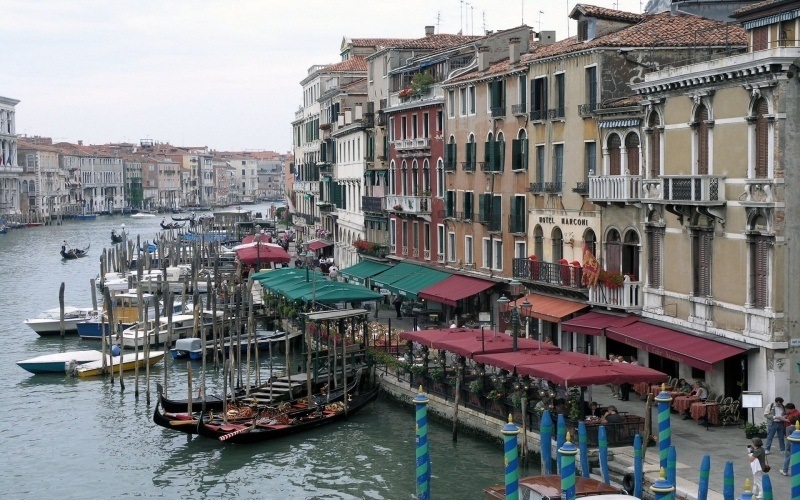 Fond d'écran HD Ville de Venise Italie grand canal télécharger gratuitement wallpaper PC Mac smartphone tablette