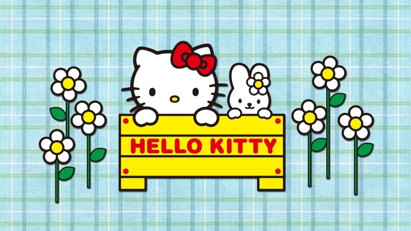 Fond d'écran Hello Kitty personnage dessin