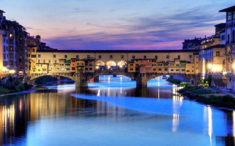 fond d'écran HD Ponte Vecchio Florence Italie photo bureau Windows télécharger gratuit wallpaper