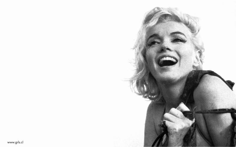 Fond d'écran Marilyn Monroe photo noir et blanc année 60 télécharger wallpaper gratuitement pour votre PC Mac OS smartphone