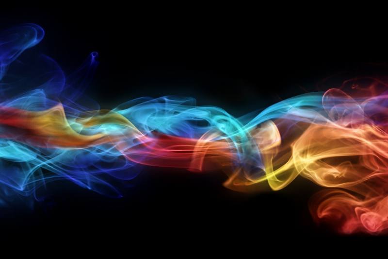 fond écran abstrait HD fumée multicolore wallpaper abstract smoke desktop