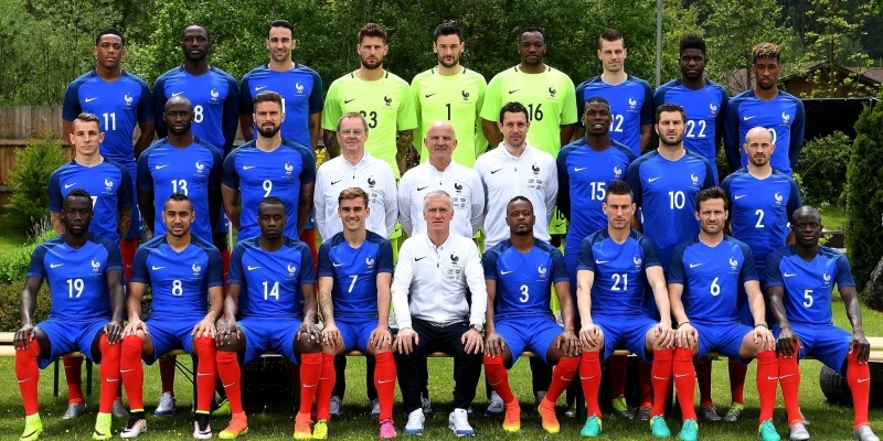 fond d'écran équipe de France photo officielle Euro 2016 wallpaper