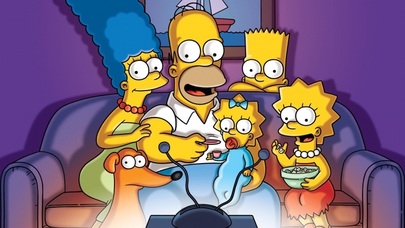 The Simpsons série TV dessin animé cartoon fond d'écran image wallpaper hd