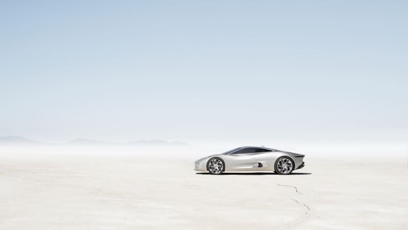 Wallpaper Jaguar-C-X75 HD automobile sport luxe grise fond écran HD