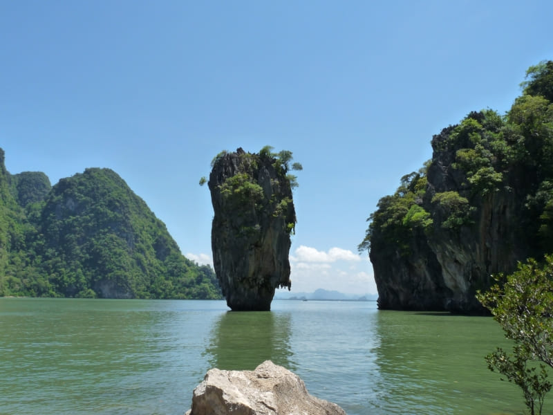fond écran HD wallpaper James Bond Island Thaïlande asie nature paysage