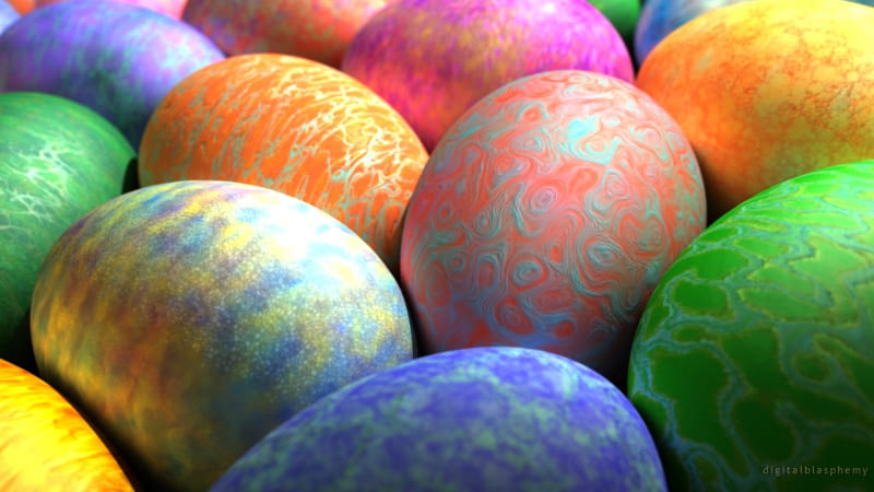 fond d'écran abstrait œufs digital egg wallpaper abstract HD hr
