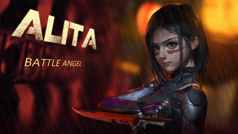 image cinéma Alita Battle Angel anime télécharger gratuit fond écran
