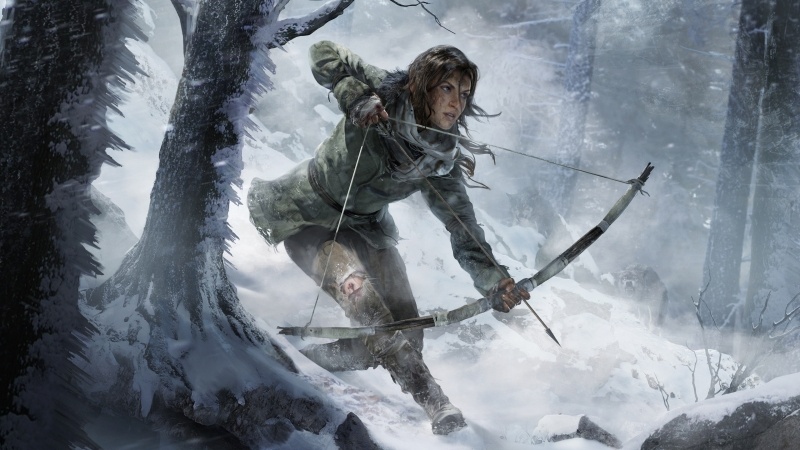 fond écran HD jeux video Rise of The Tomb Raider Lara Croft image wallpaper