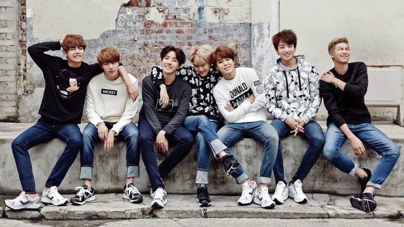 Fond écran HD Groupe BTS BangTan Boys K Pop Corée musique wallpaper