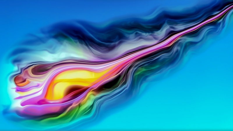 Fond écran HD art 3D abstrait digital dessin coloré wallpaper