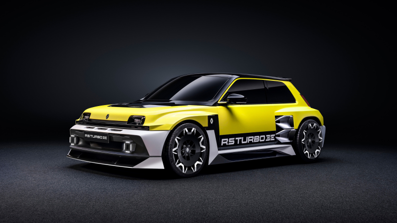 Renault 5 turbo 3 E voiture électrique