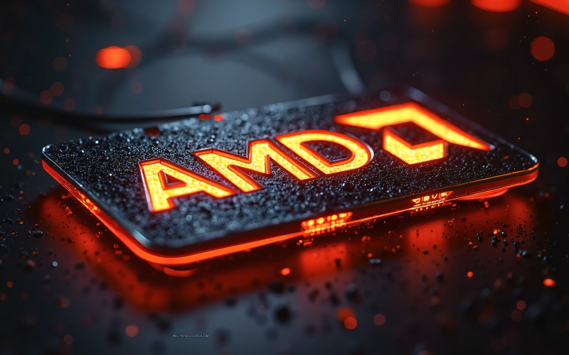 Fond d'écran AMD Logo HD 4K pour PC et Smartphone | Fond-ecran-hd.net