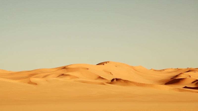 Dunes désert sable