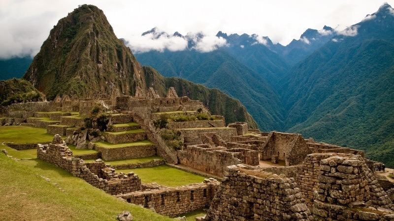 fond écran paysage Machu Picchu ruine citadelle Inca Pérou wallpaper hd