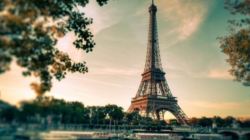 fond écran paysage ville photo hd Paris Tour Eiffel tower wallpaper