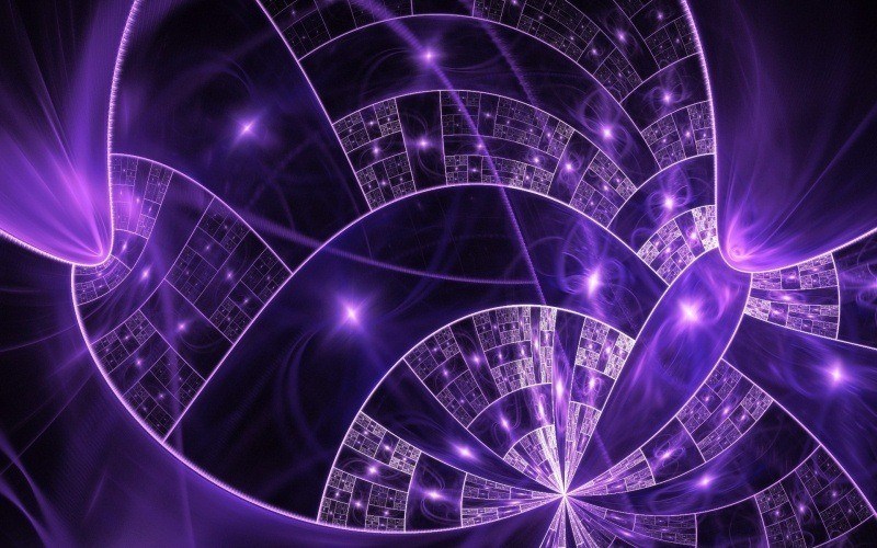 fond écran hd 3D abstrait fractal pourpre wallpaper abstract purple gratuit