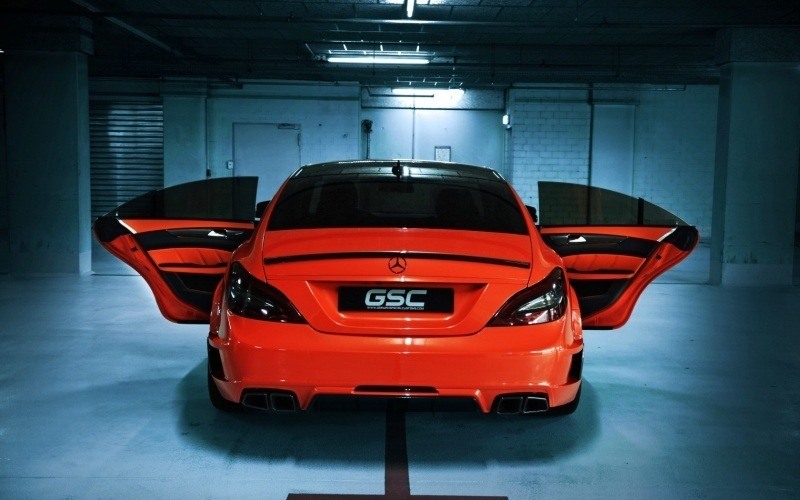 Mercedes AMG tuning orange