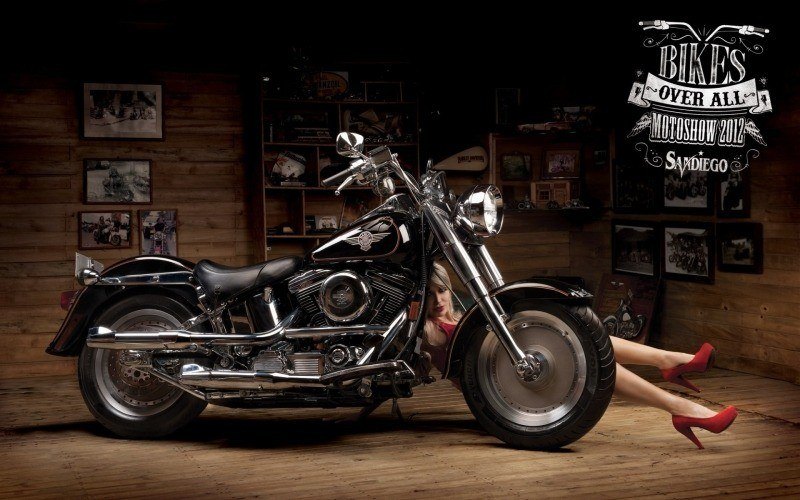 Harley Davidson et pinup