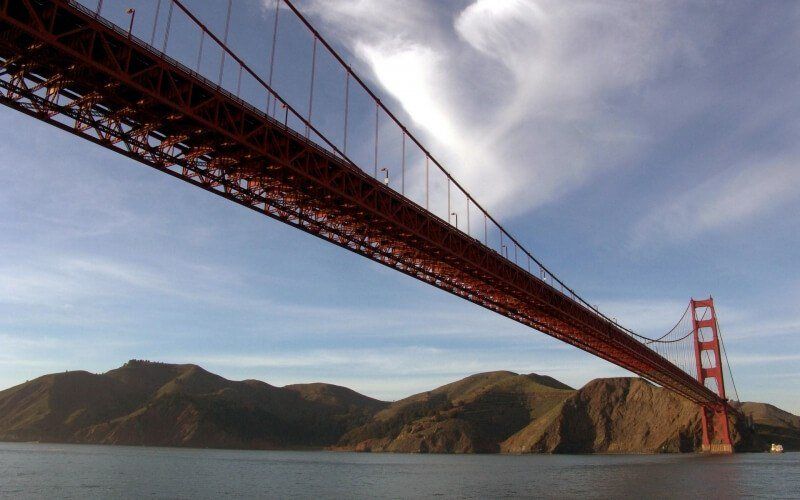 Wallpaper Golden Gate Bridge San Francisco télécharger photo fond écran gratuit