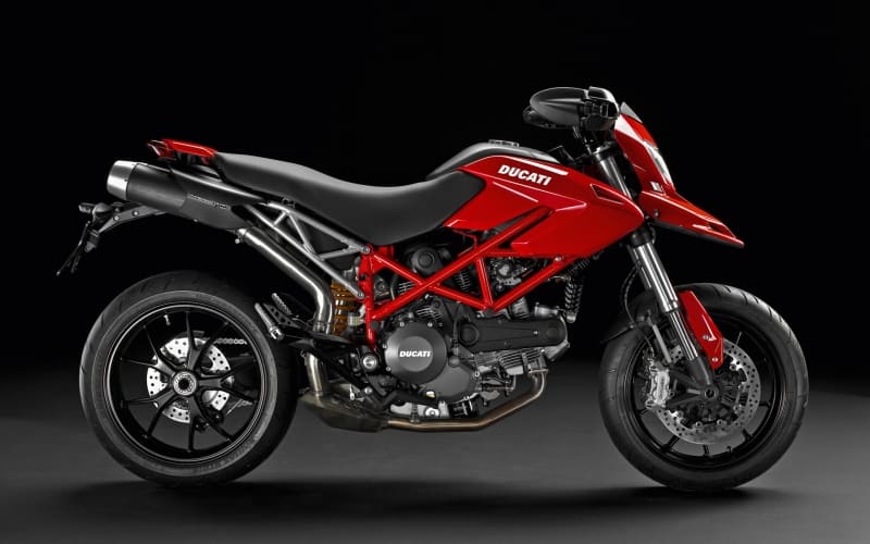 wallpaper Ducati Hypermotard 796 rouge photo fond écran gratuit