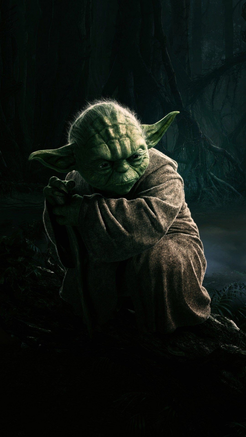 Fond écran HD Yoda Star Wars smartphone wallpaper background