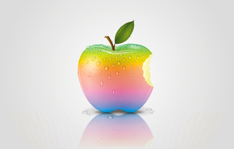 background smartphone apple multicolor fond écran hd télécharger gratuit PC Mac