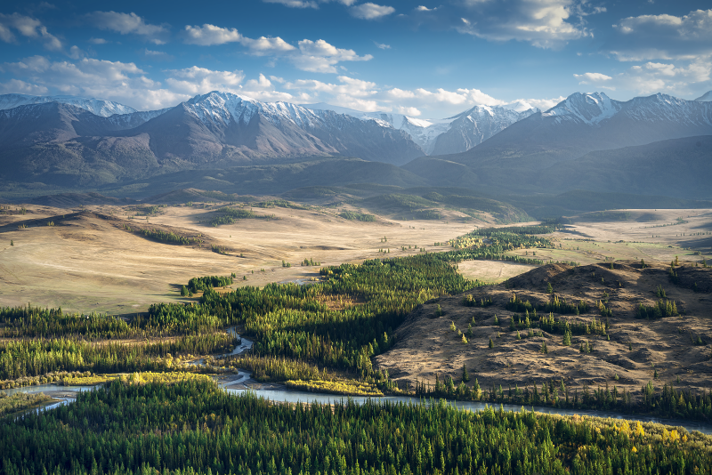 Fond d'écran HD Mongolie photo des montagnes de l'Altaï paysage nature wallpaper