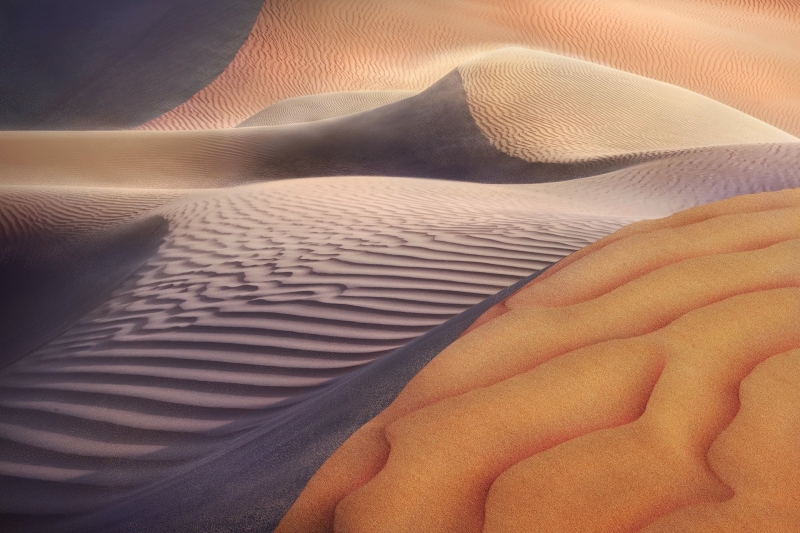 Fond écran HD 4K dunes désert reflet du soleil télécharger photo wallpaper