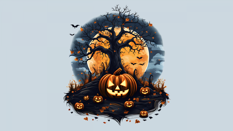 Fête halloween pumpkins wallpaper image télécharger gratuit PC Mac smartphone